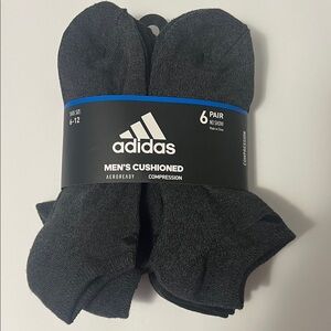 adidas Men's Aeroready Compression Socks - Charcoal